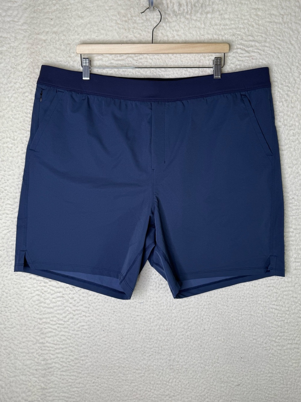 Public Rec Flex Short 7 1/2" Athletic Shorts Size 44 Navy Unlined Hybrid